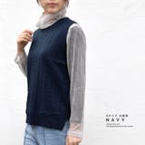 ニットベスト レディース ニット | terracotta | 詳細画像19