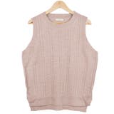 8.Bタイプ×ピンクベージュ | ニットベスト レディース ニット | terracotta