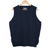 12.Bタイプ×ネイビー | ニットベスト レディース ニット | terracotta