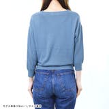 ニット Ｖネック 七分袖 | terracotta | 詳細画像10 