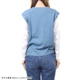 ニットベスト 透かし編み ニット | terracotta | 詳細画像10