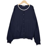 １．ネイビー | カーディガン ニット レディース | terracotta
