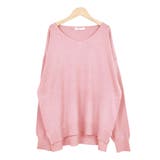 ４．ピンク | ニット ニットソー Vネック | terracotta