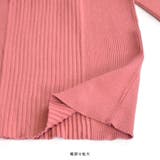 リブニット ニットソー タイト | terracotta | 詳細画像6 