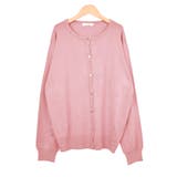 5.ピンク | ニット カーディガン 秋 | terracotta