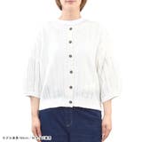 カーディガン ボレロ 七分袖 | terracotta | 詳細画像8 