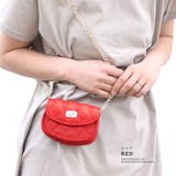 ミニポシェット キルティング チェーンバッグ | terracotta | 詳細画像10 