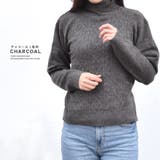 ニット タートルネック セーター | terracotta | 詳細画像14 