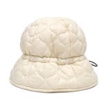 ２．アイボリー | キルティング ハット 春 | terracotta