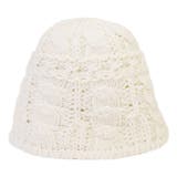 ３．アイボリー | バケットハット ニット帽 帽子 | terracotta