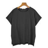 １．ブラック | Tシャツ カットソー ドルマンスリーブ | terracotta