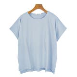 ７．サックス | Tシャツ カットソー ドルマンスリーブ | terracotta