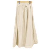 ６．ベージュ | スカート ロング丈 ウエストゴム | terracotta