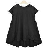 ４．ブラック | Tシャツ カットソー ペプラム | terracotta