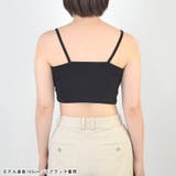 キャミソール ショート丈 ビスチェ | terracotta | 詳細画像11