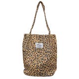 2.レオパード | トートバッグ アニマル柄 A4 | terracotta