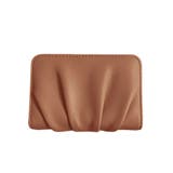 ３．キャメル | カードケース 春 ギャザー入り | terracotta