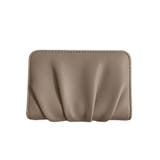 ５．モカ | カードケース 春 ギャザー入り | terracotta