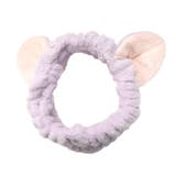 6.ねこパープル | ヘアバンド 耳付き みみつき | terracotta