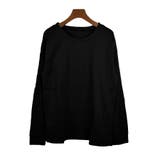 4.ブラック | ロンT カットソー 春 | terracotta