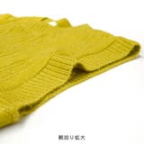 ニットベスト レディース トップス | terracotta | 詳細画像5
