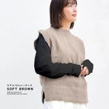 ニットベスト レディース トップス | terracotta | 詳細画像17