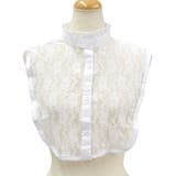 ３．立襟総レース白 | つけ襟 付け襟 付けえり | terracotta