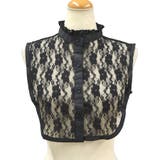 ４．立襟総レース黒 | つけ襟 付け襟 付けえり | terracotta