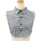 １５．角襟グレー | つけ襟 付け襟 付けえり | terracotta