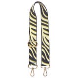 ２．クリームゼブラ | ショルダーストラップ バッグ用 太め | terracotta