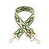 13.ベージュ×明緑エスニック | ショルダーストラップ 刺繍 春 | terracotta