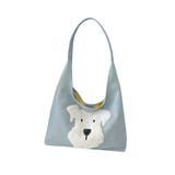 ４．スカイブルー | トートバッグ 犬 ワンちゃん | terracotta
