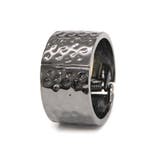 ４．エンボスブラック | ヘアカフ ヘアリング ヘアカフス | terracotta