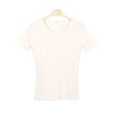 ３．丸首×アイボリー | Tシャツ カットソー レディース | terracotta