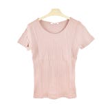 ７．丸首×サーモンピンク | Tシャツ カットソー レディース | terracotta