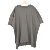 １．丸首チャコール | Tシャツ カットソー 夏 | terracotta
