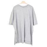 ７．Ｖ首杢グレー | Tシャツ カットソー 夏 | terracotta