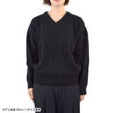 ニット レディース ケーブル編み | terracotta | 詳細画像9