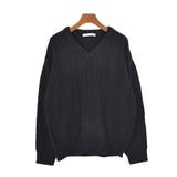 2.ブラック | ニット レディース ケーブル編み | terracotta