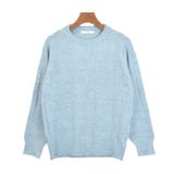 3.ブルー | ケーブルニット レディース セーター | terracotta