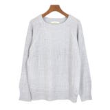 3.ダークグレー | ニット レディース きれいめ | terracotta