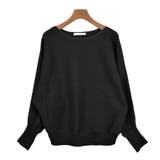 2.ブラック | ニット レディース きれいめ | terracotta