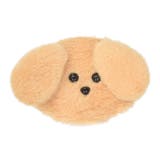 ６．ベージュいぬ | コンパクトミラー 鏡 拡大鏡 | terracotta