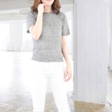 サマーニット 麻100% レディーストップス | terracotta | 詳細画像11 