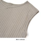 カットソー フレンチスリーブ 前後2WAY | terracotta | 詳細画像5