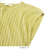 ニット フレンチスリーブ リブ | terracotta | 詳細画像5