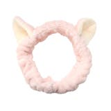 ７．ねこピンク | ヘアバンド 動物 洗顔 | terracotta