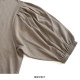 カットソー 半袖 五分袖 | terracotta | 詳細画像5 