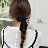 リボン シュシュ 春 | terracotta | 詳細画像7 