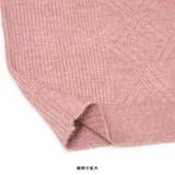 ニットベスト レディース 丸首 | terracotta | 詳細画像7 